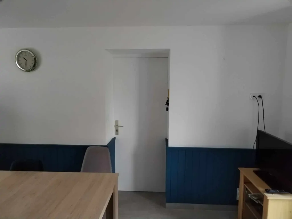 Salle à manger, peinture, rénovation